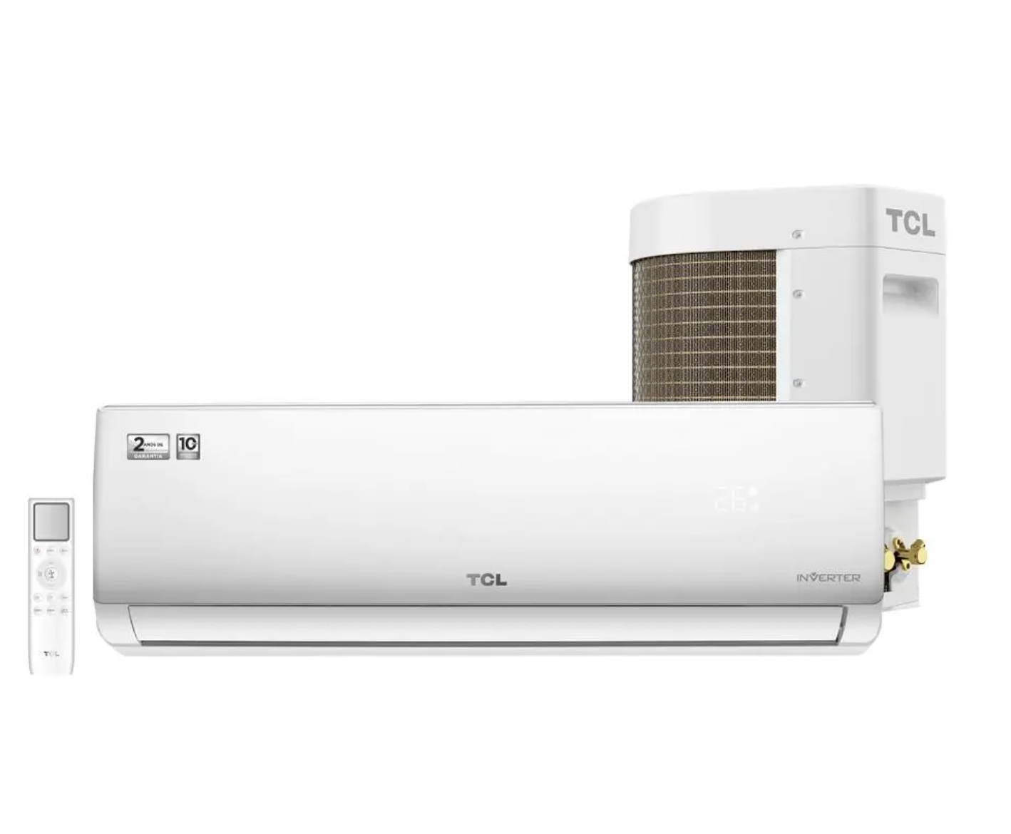 Ar Condicionado Split Hi Wall Inverter TCL Elite GV 12.000 BTU/h - Frio - 220V